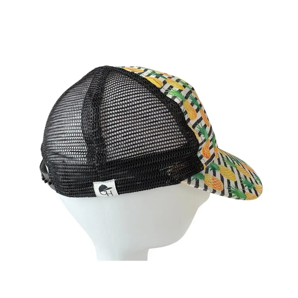 George Hats Pineapple Mesh Trucker Hat Panel Cap KIDS CHILD 2T-3T YO 50+‎ UPF